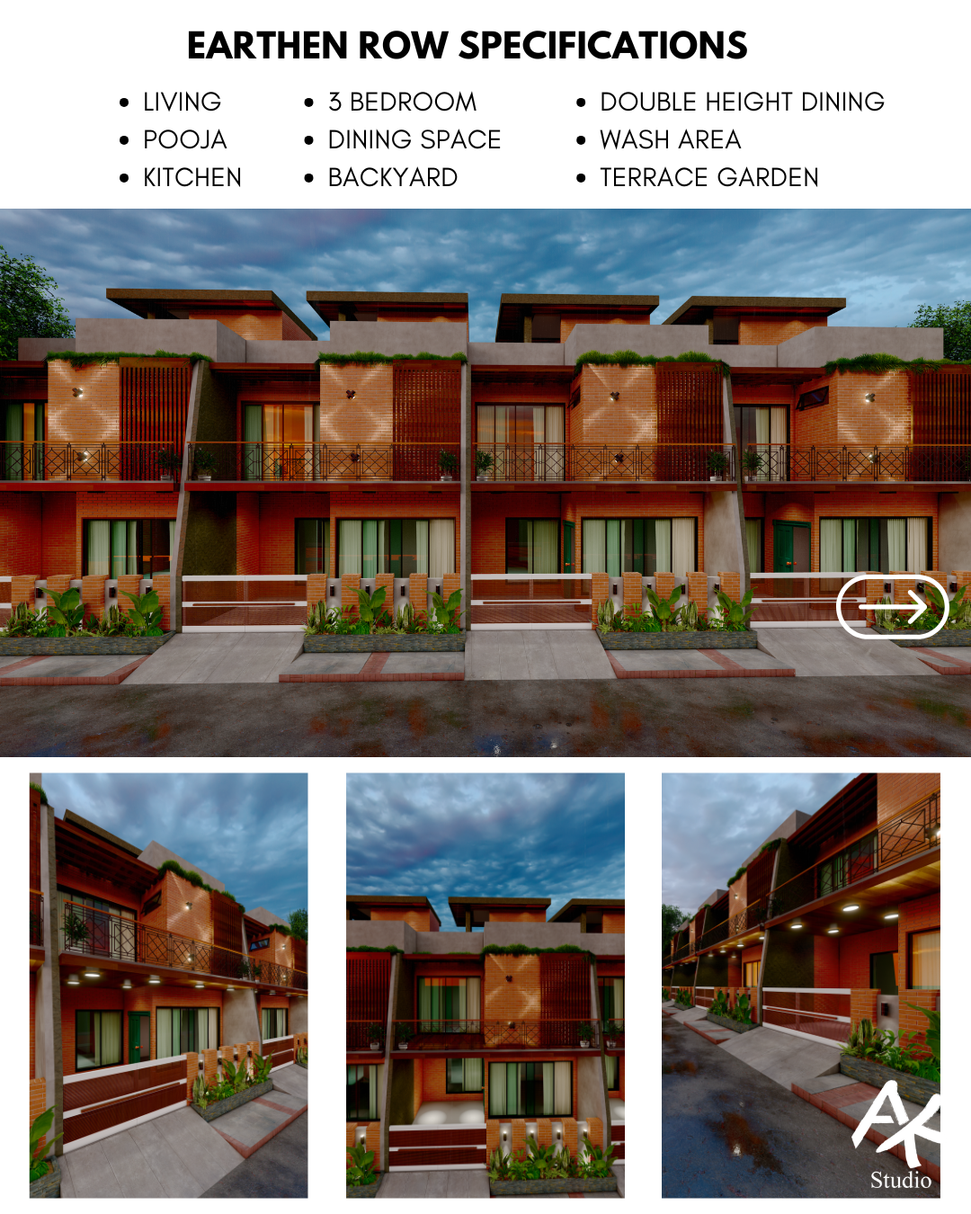 EARTHERN ROW (ROW HOUSE)