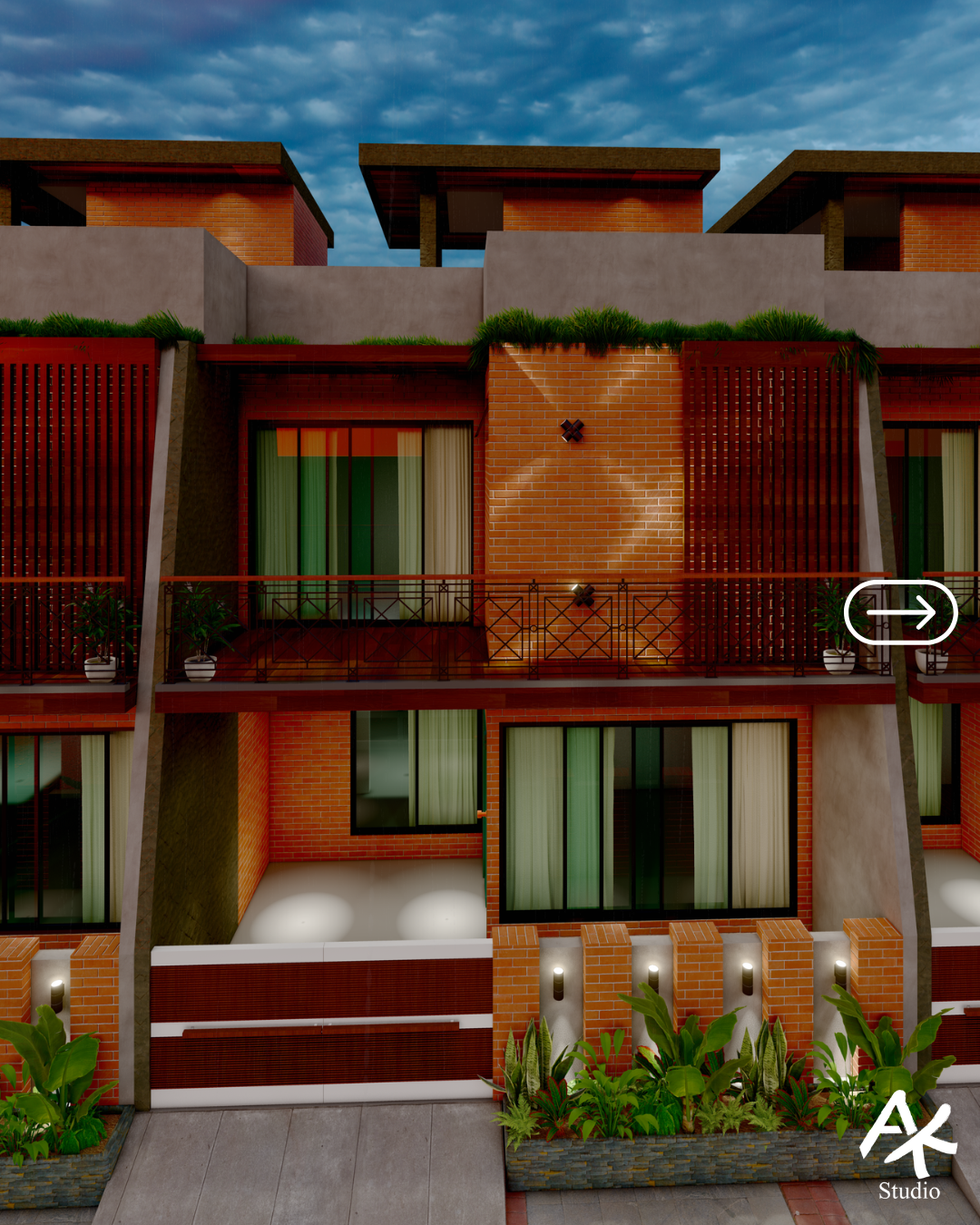 EARTHERN ROW (ROW HOUSE)