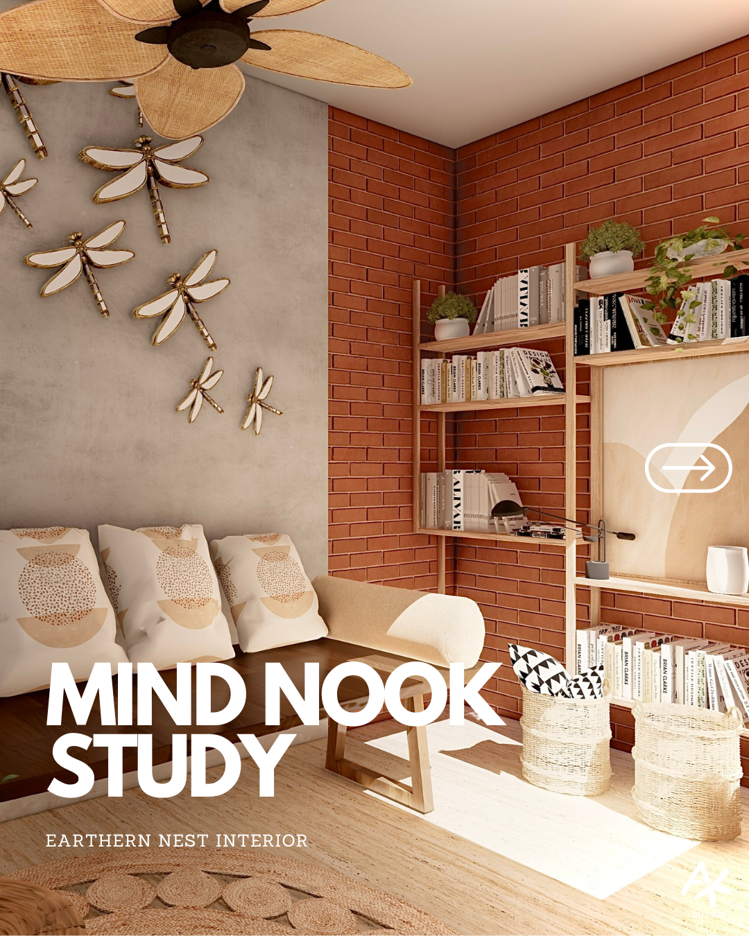 MIND NOOK STUDY-INTERIOR