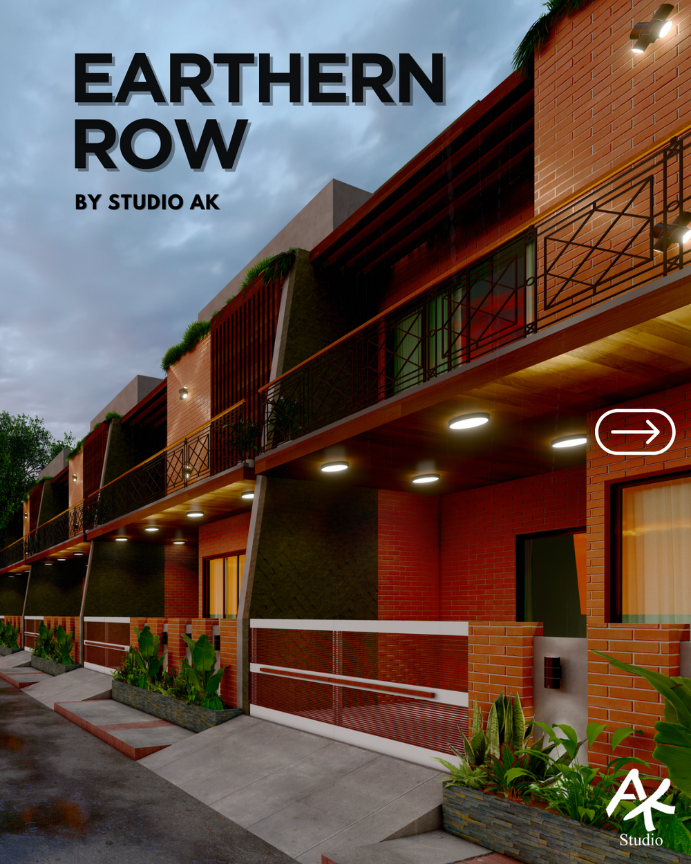 EARTHERN ROW (ROW HOUSE)