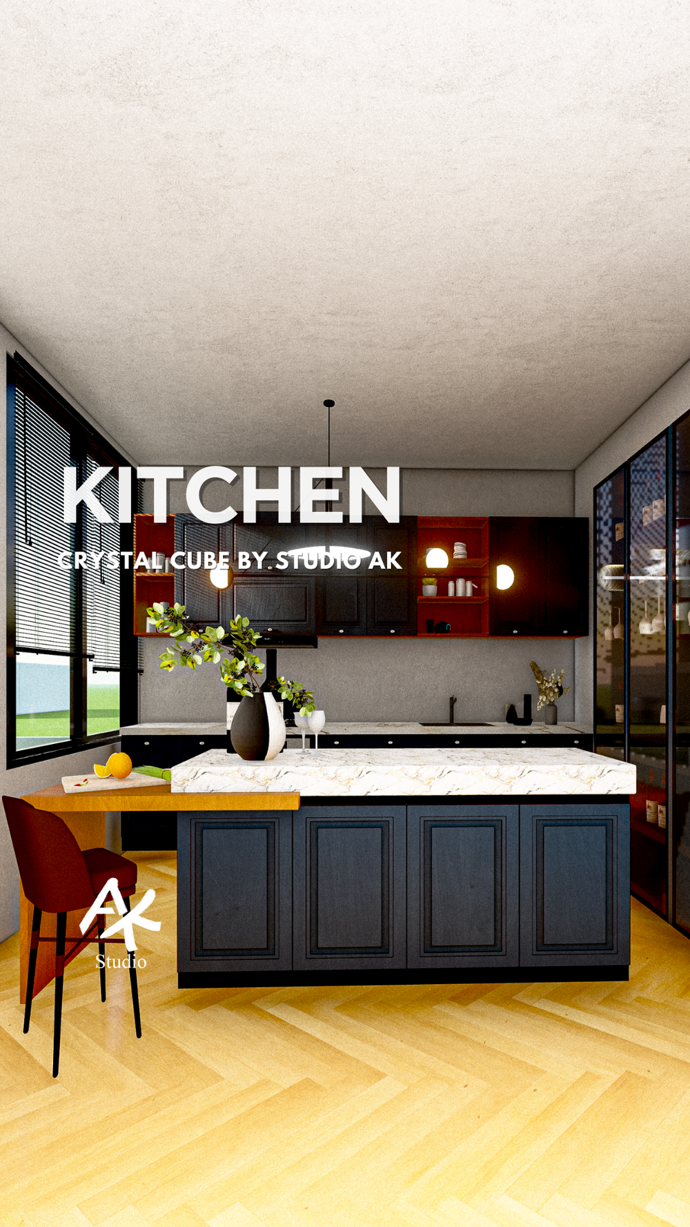KITCHEN CRYSTAL CUBE