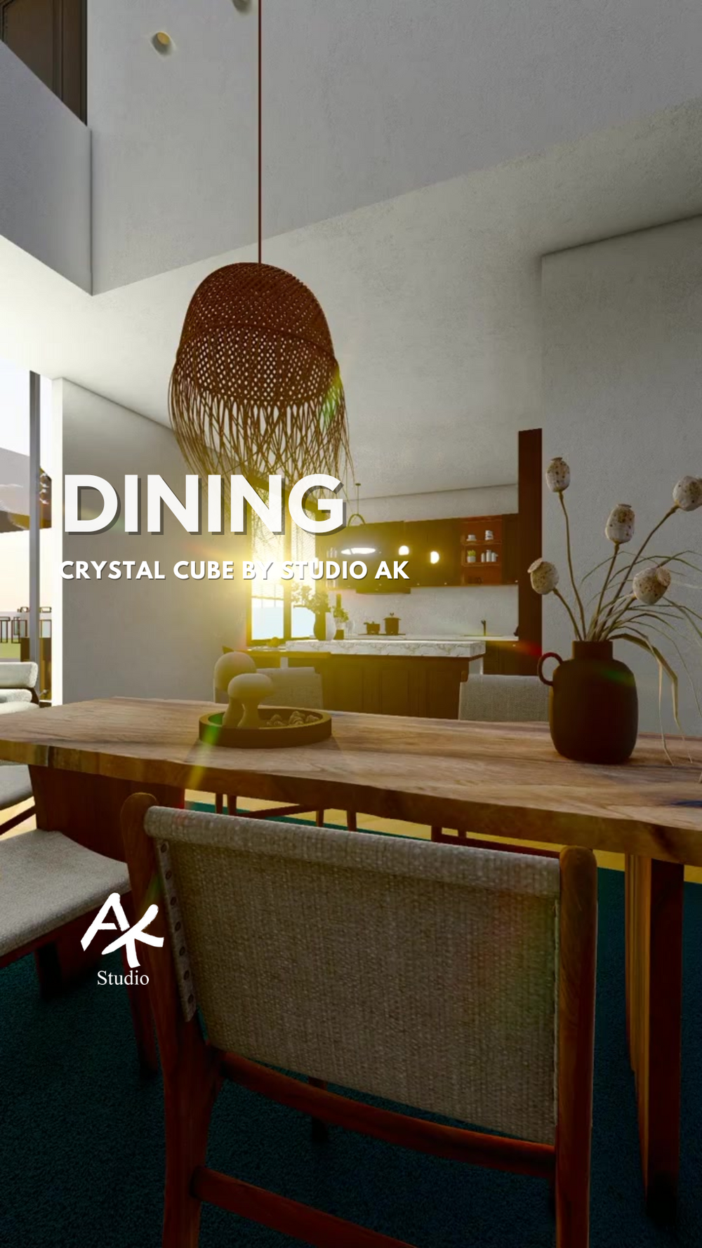 DINING CRYSTAL CUBE